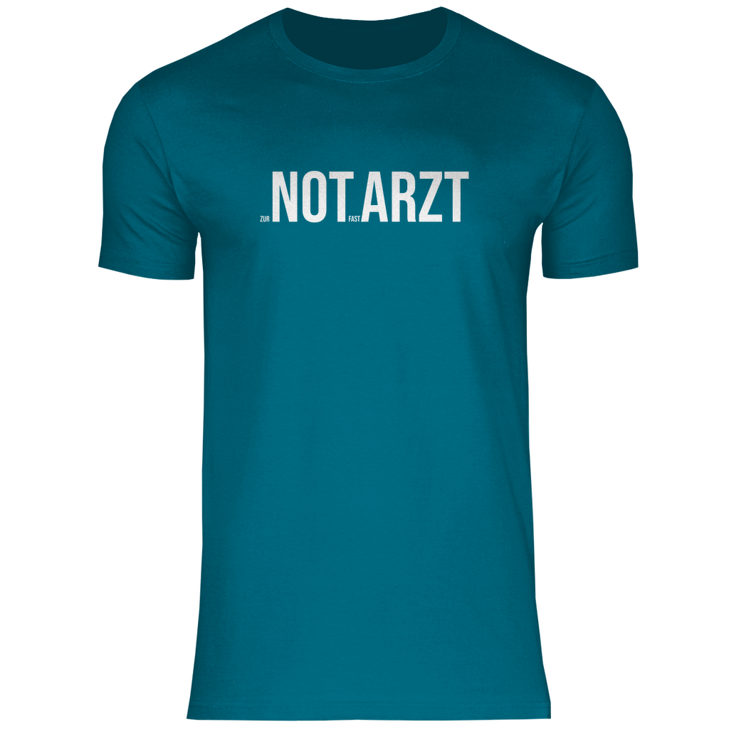 Herren T-Shirt - zur NOT fast ARZT