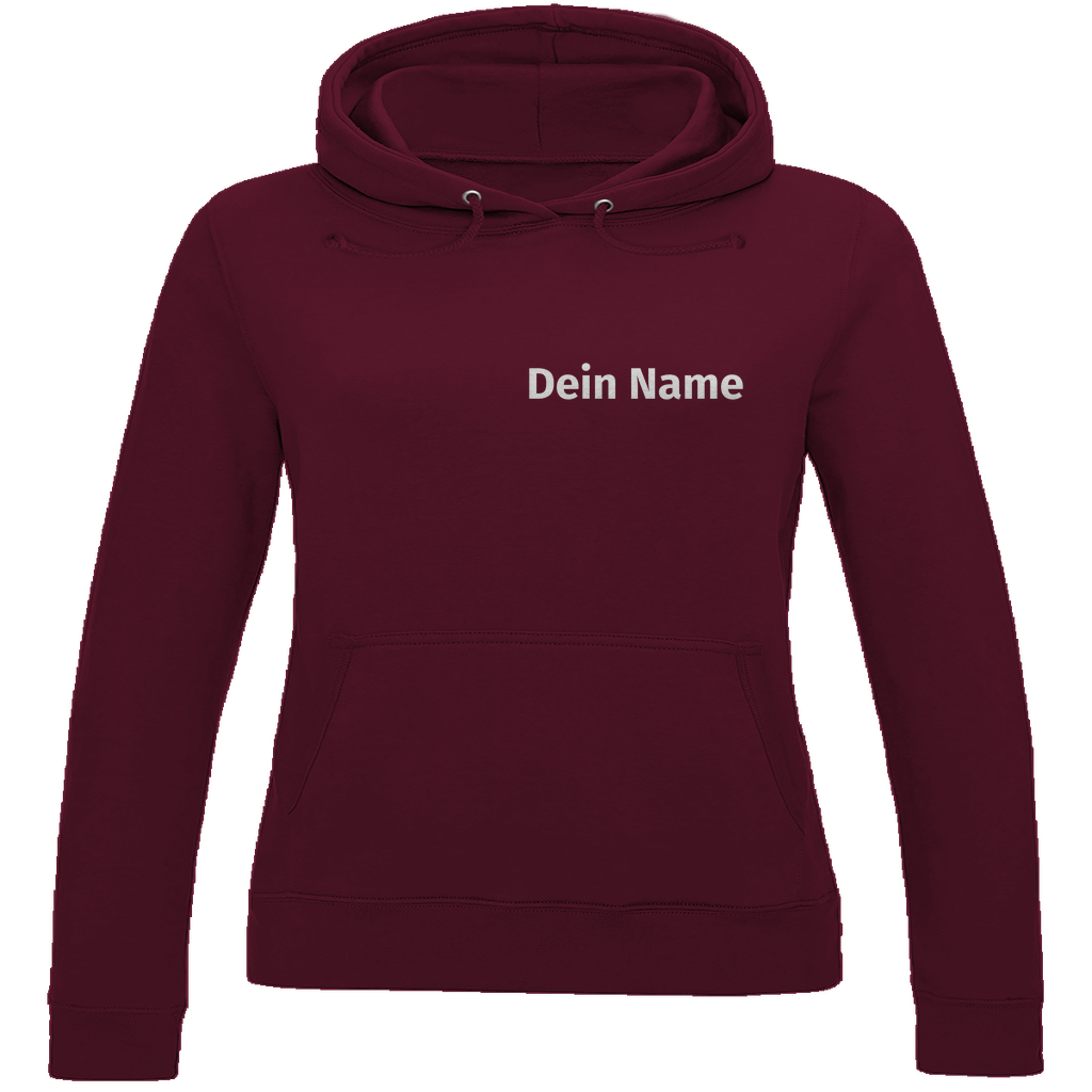 Damen Hoodie - Freiwillige Feuerwehr Weiß (Personalisierbar)