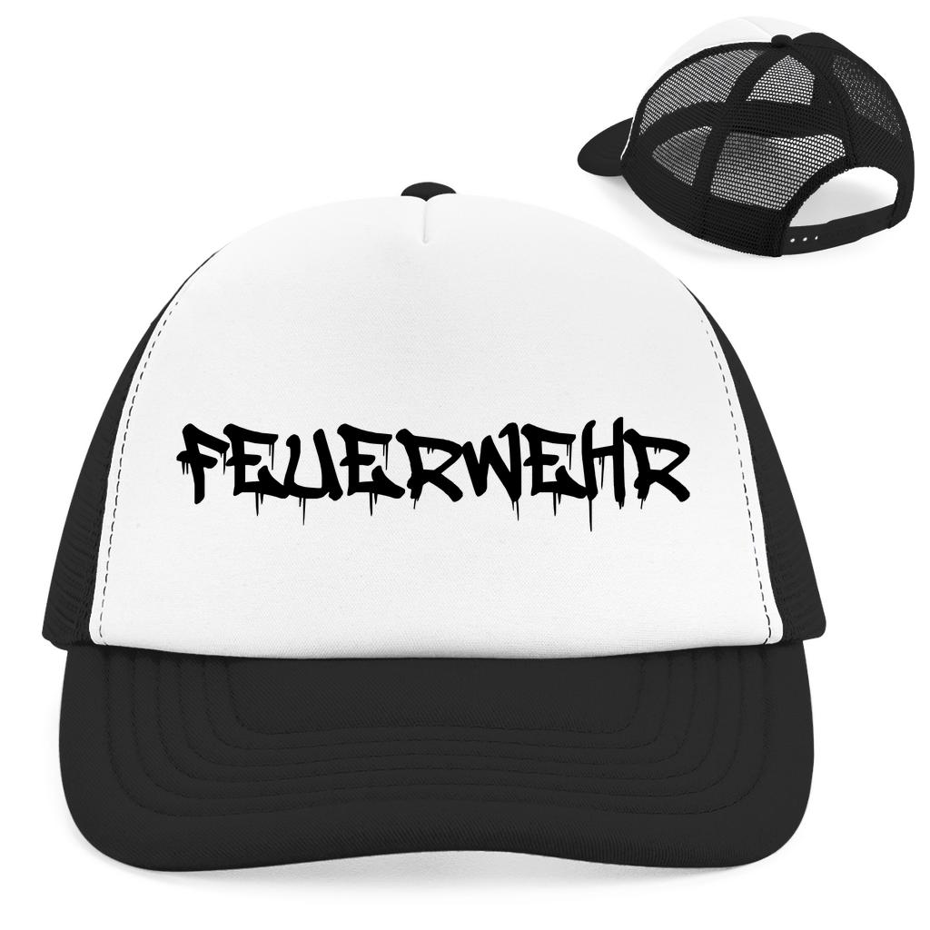 Retro Trucker Cap - Feuerwehr Marker