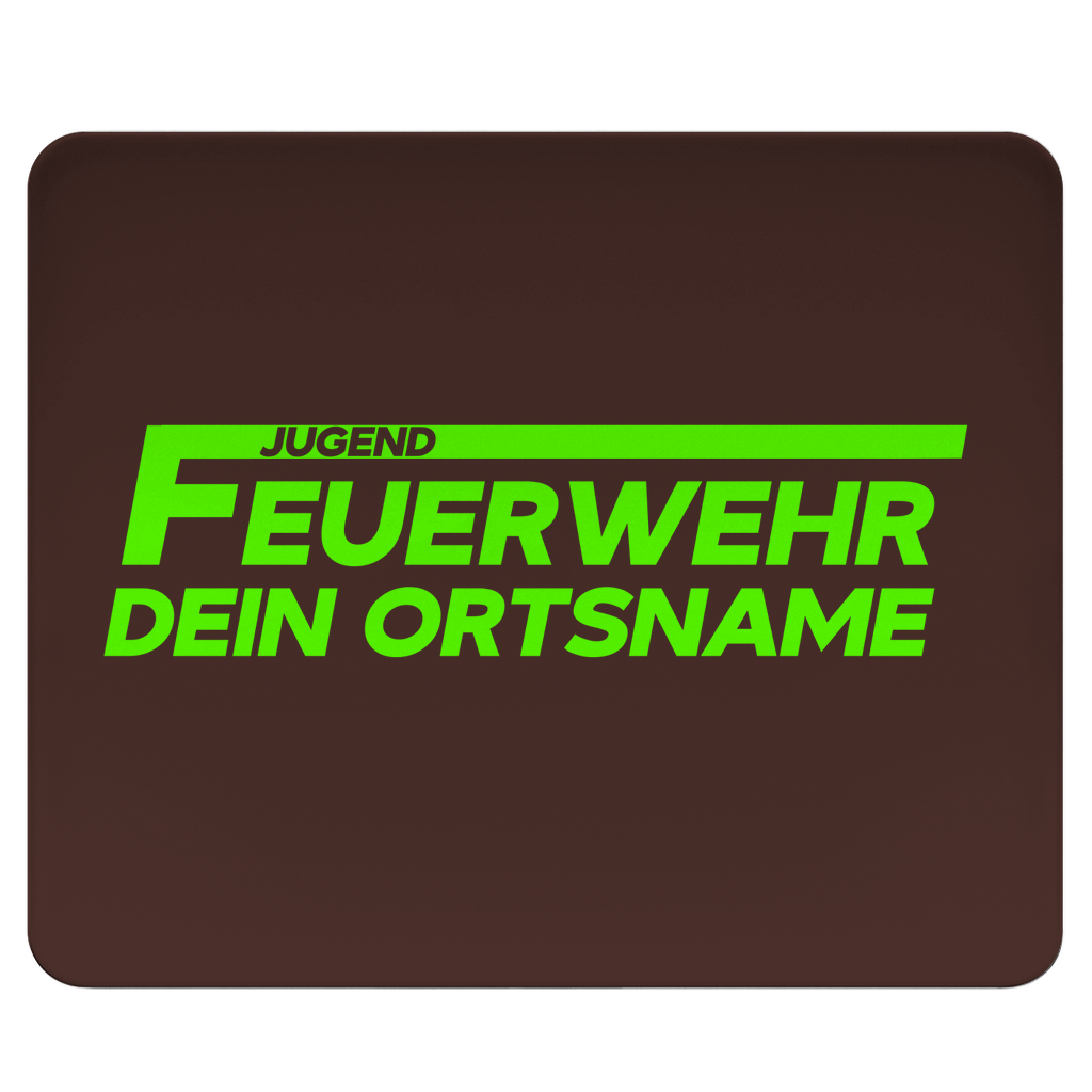 Mousepad - Jugendfeuerwehr Grün (Personalisierbar)