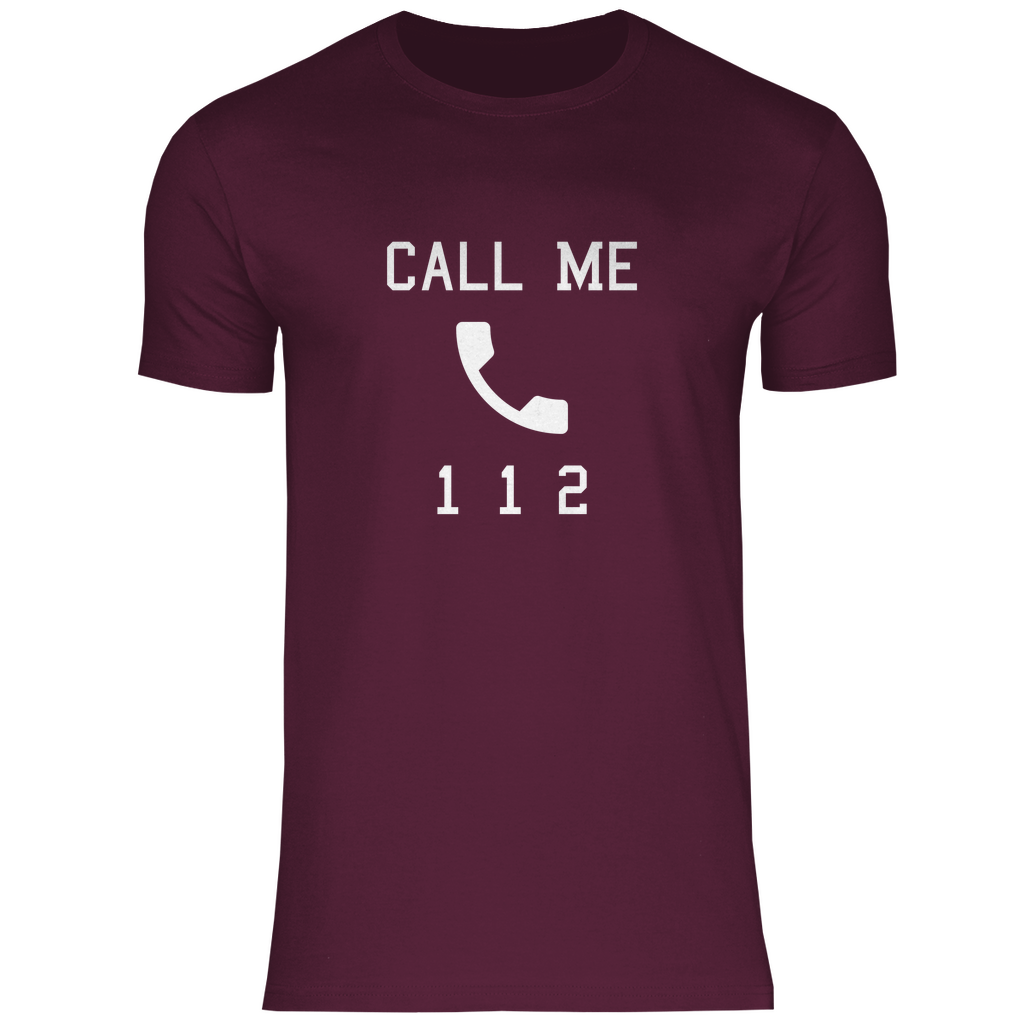 Herren T-Shirt - Call Me 112