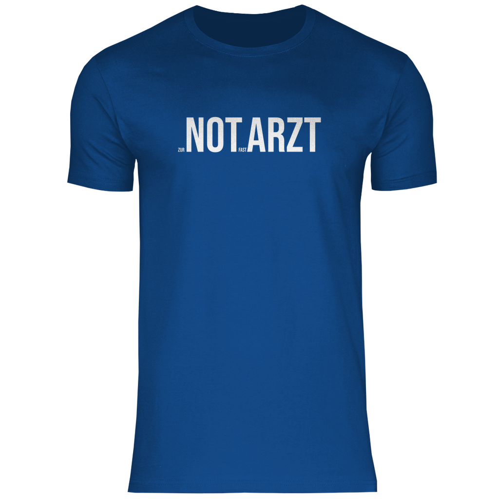 Herren T-Shirt - zur NOT fast ARZT