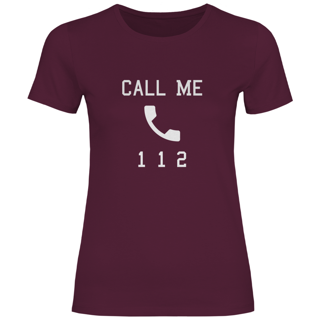 Damen T-Shirt - Call Me 112