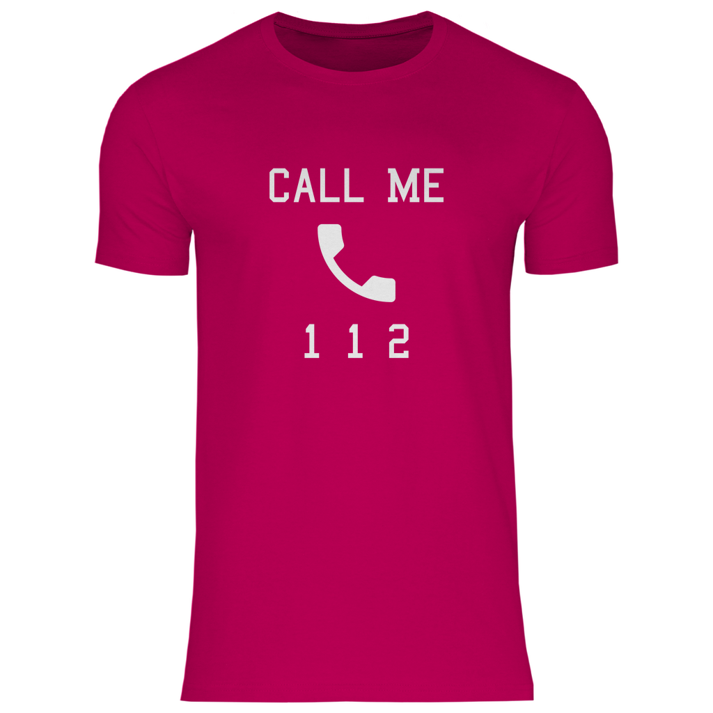 Herren T-Shirt - Call Me 112