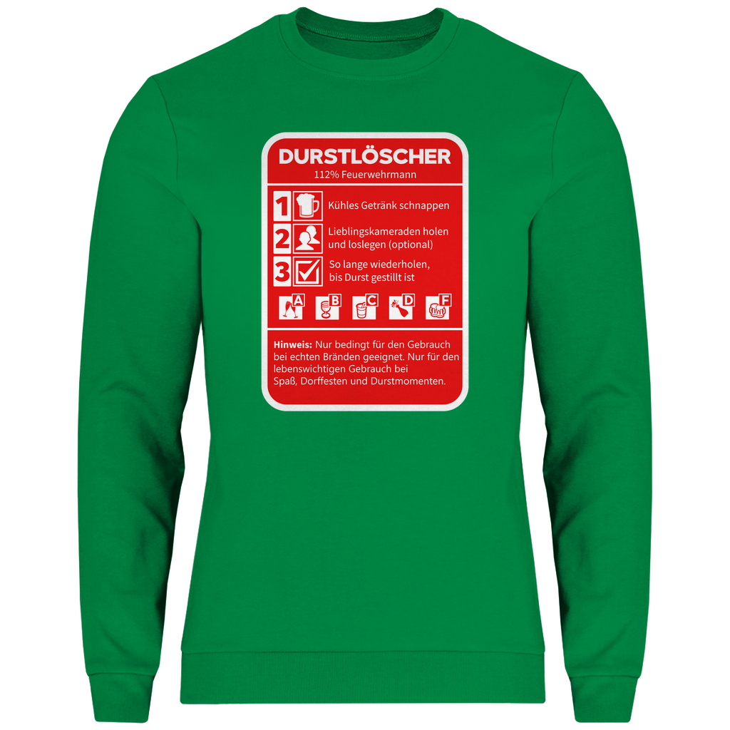 Herren Sweatshirt - Durstlöscher