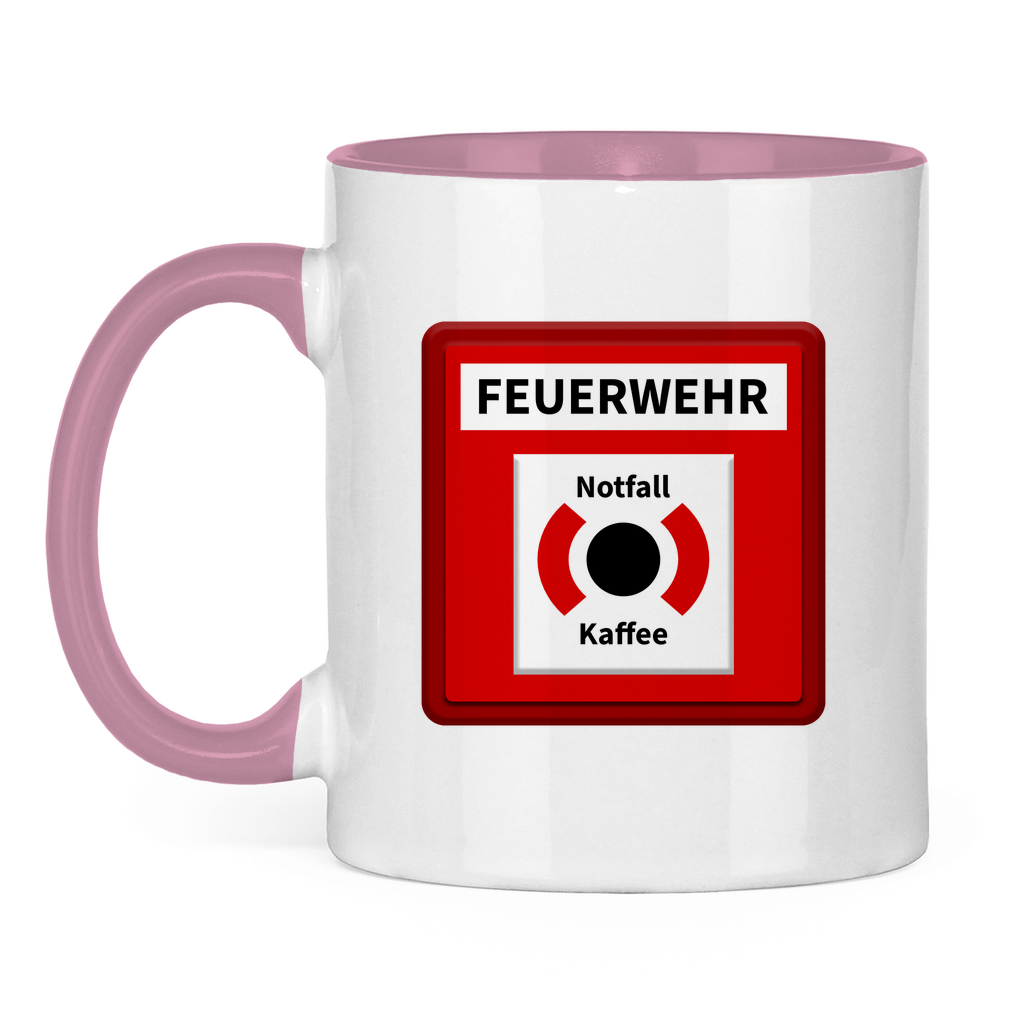 Tasse zweifarbig - Brandmelder