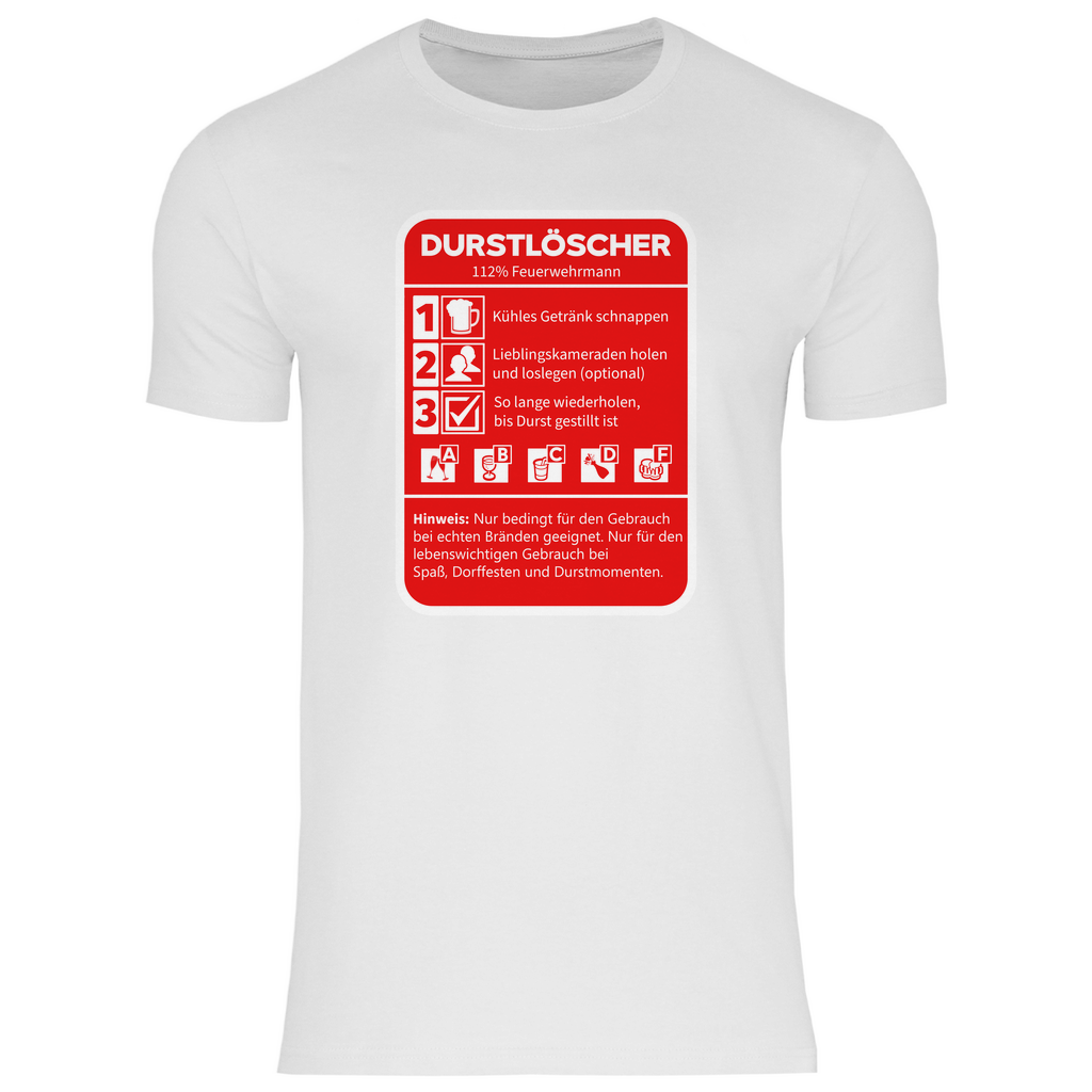Herren T-Shirt - Durstlöscher