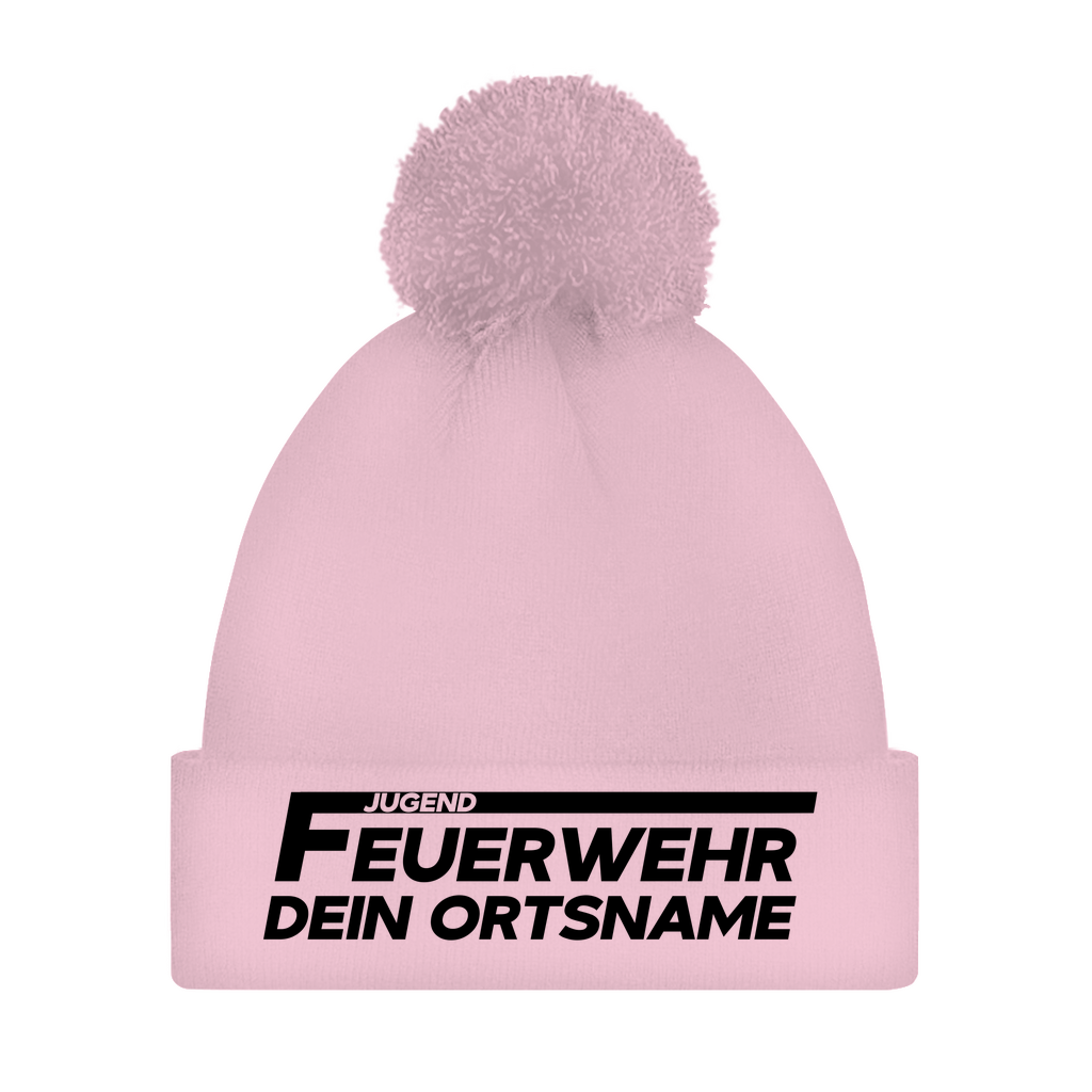 Bommelmütze - Jugendfeuerwehr (Personalisierbar)