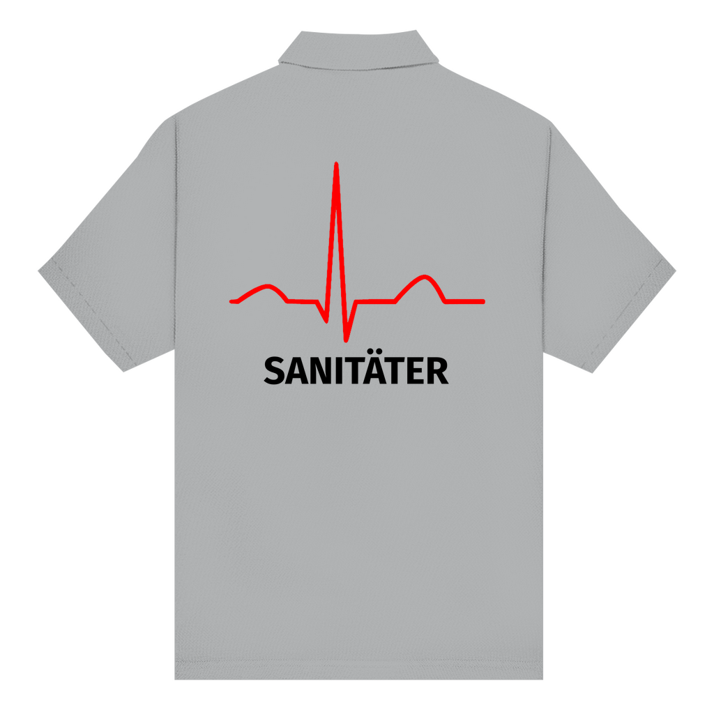 Unisex Poloshirt - EKG Sanitäter