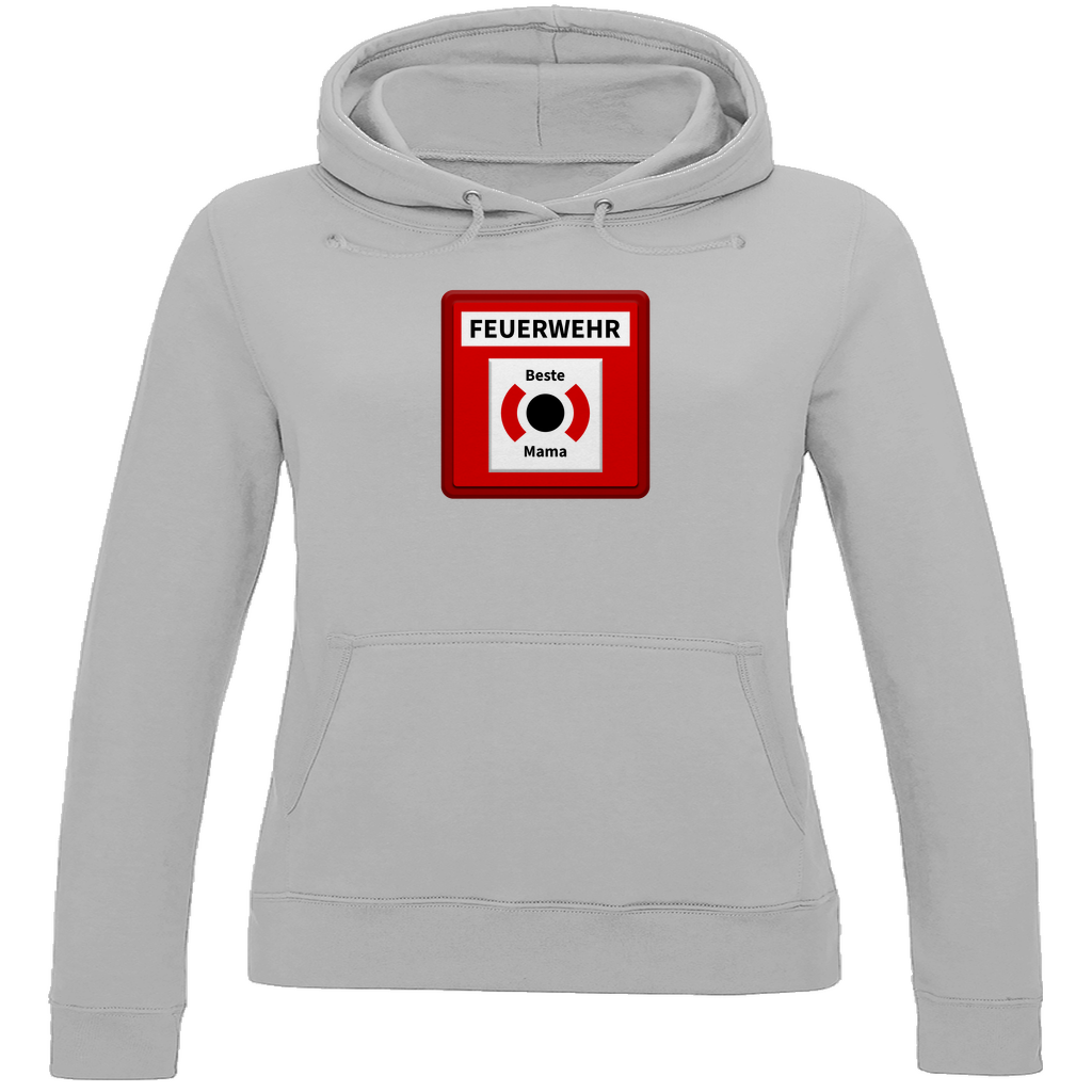 Damen Hoodie - Brandmelder Beste Mama