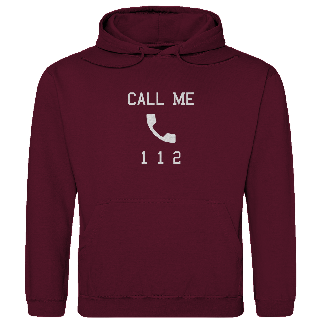 Herren Hoodie - Call Me 112