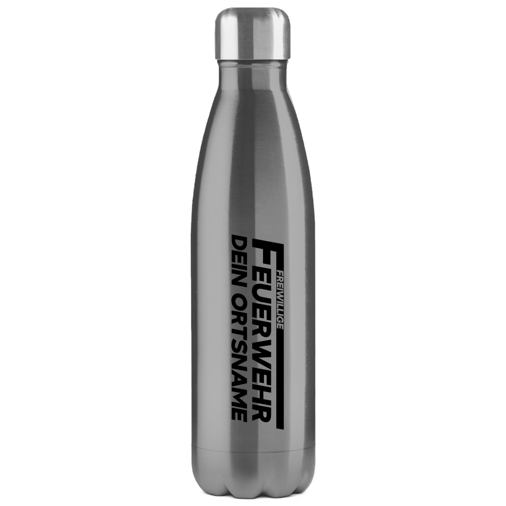 Edelstahl-Thermoflasche - Freiwillige Feuerwehr (Personalisierbar)