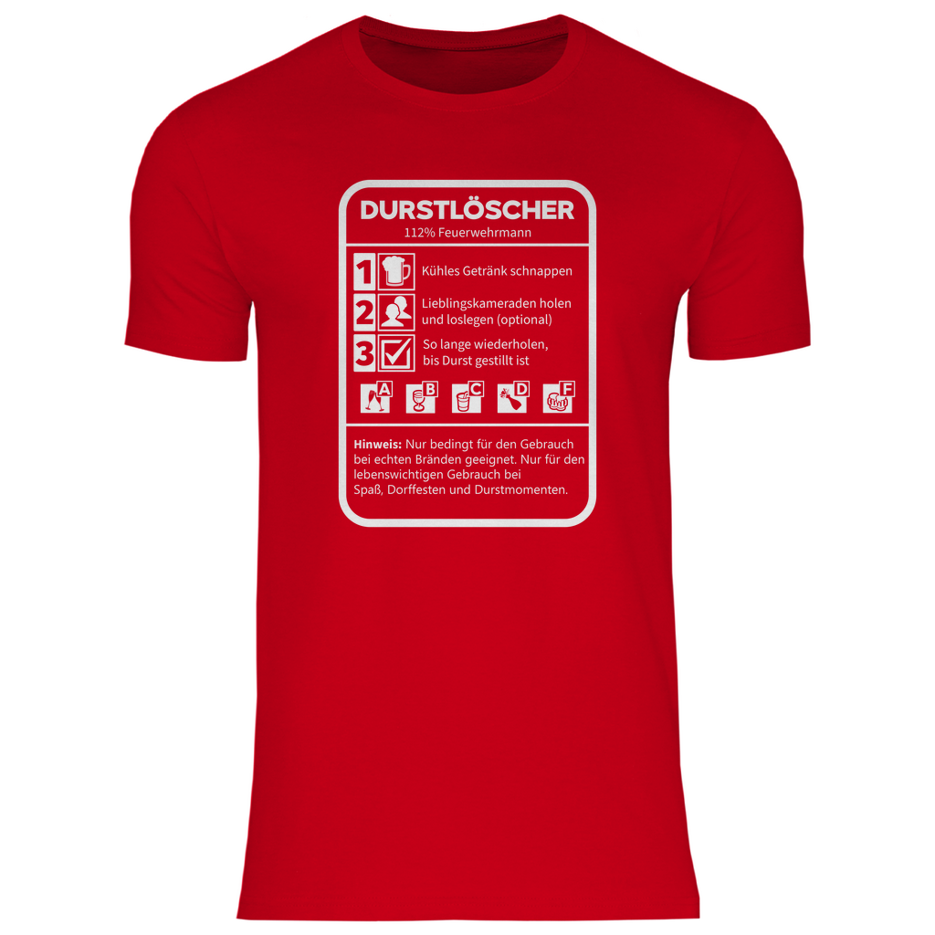 Herren T-Shirt - Durstlöscher