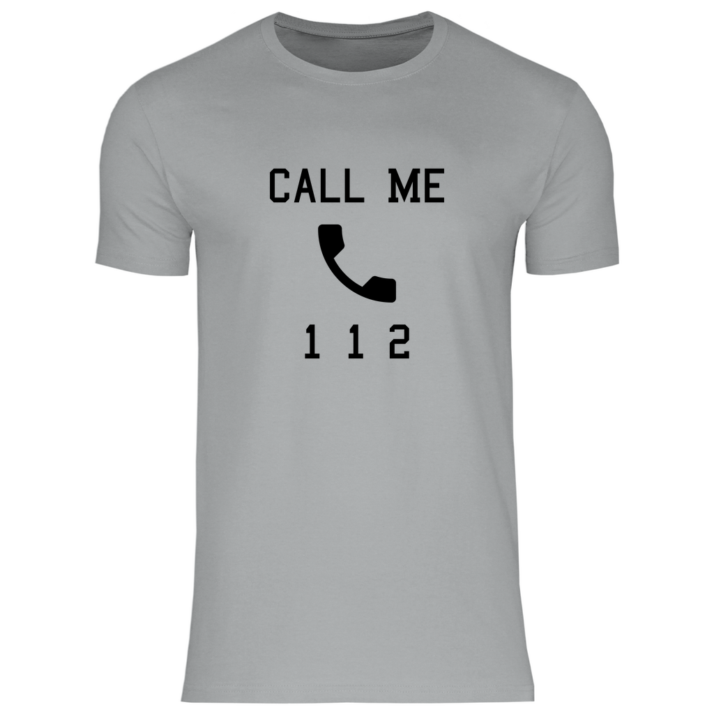 Herren T-Shirt - Call Me 112