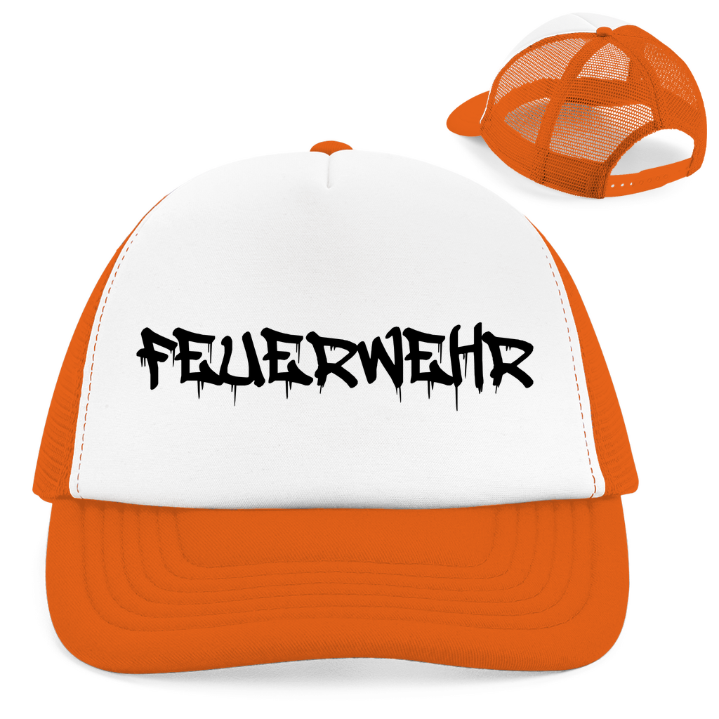 Retro Trucker Cap - Feuerwehr Marker