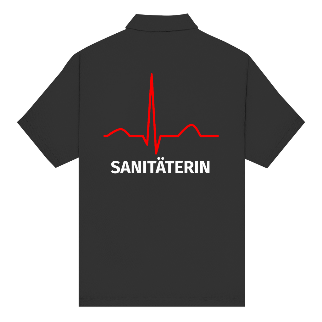 Unisex Poloshirt - EKG Sanitäterin
