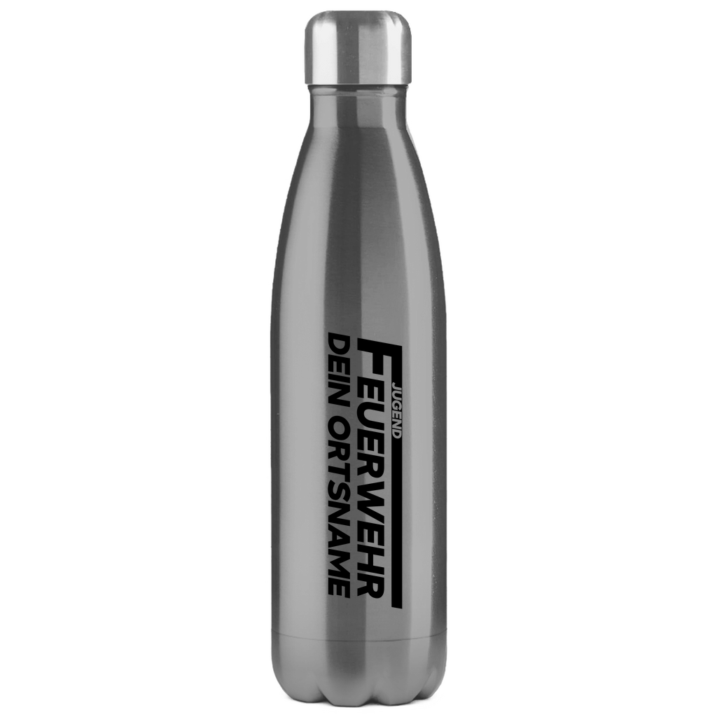 Edelstahl-Thermoflasche - Jugendfeuerwehr (Personalisierbar)