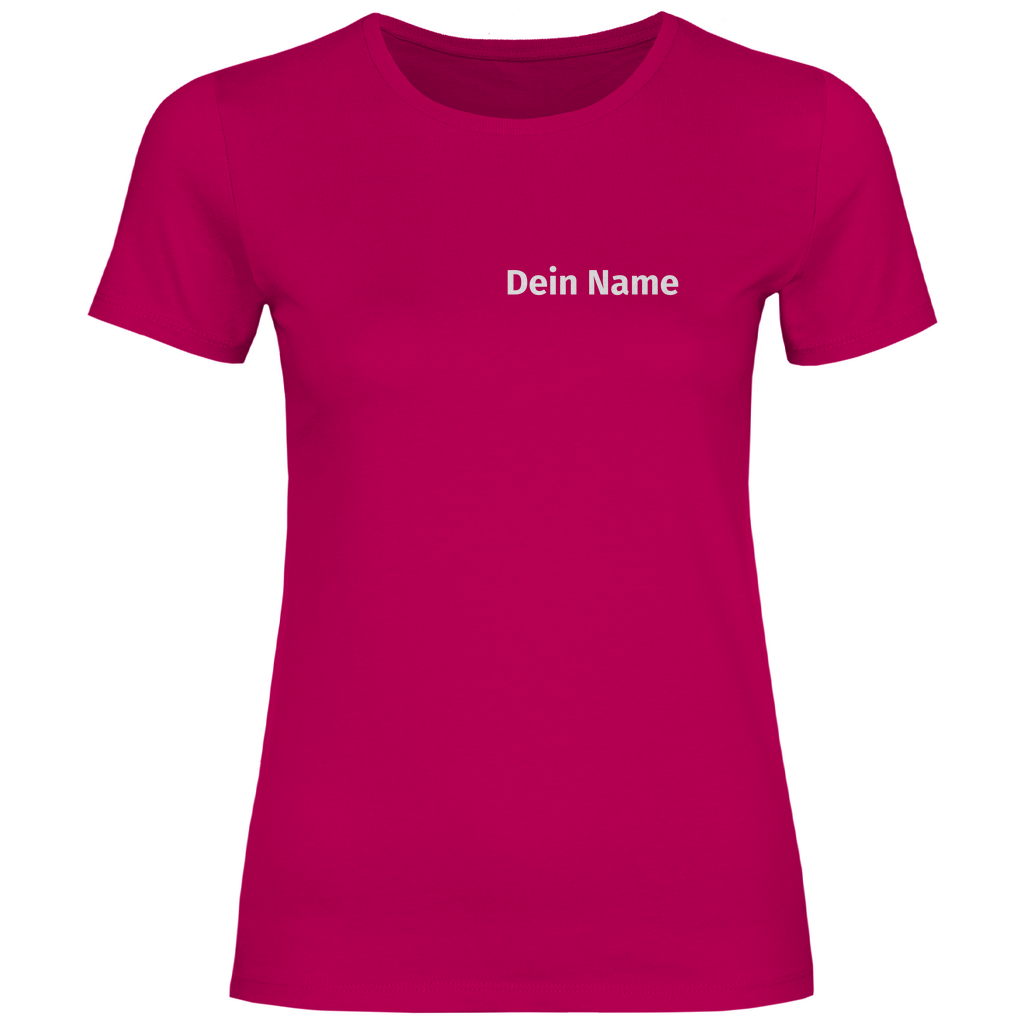Damen T-Shirt - Freiwillige Feuerwehr Grün (Personalisierbar)