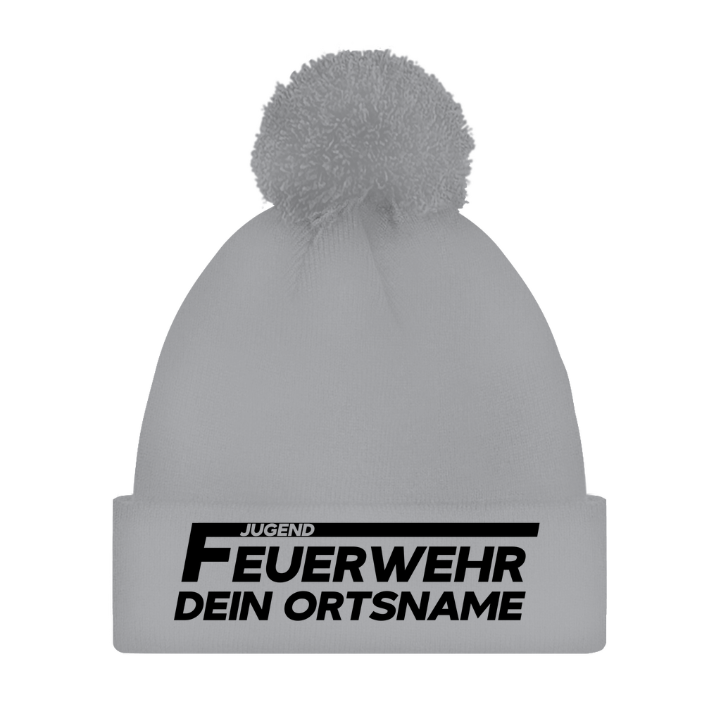 Bommelmütze - Jugendfeuerwehr (Personalisierbar)