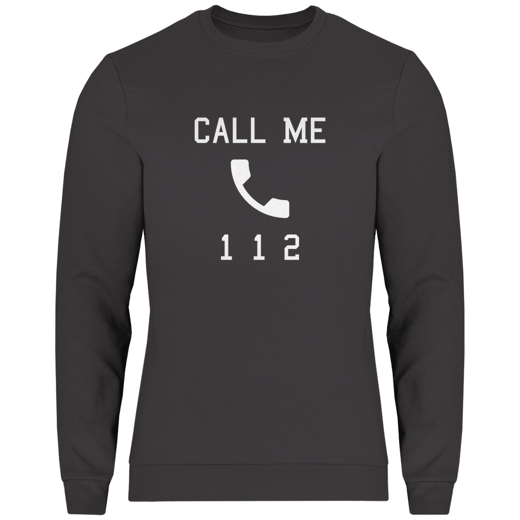 Herren Sweatshirt - Call Me 112