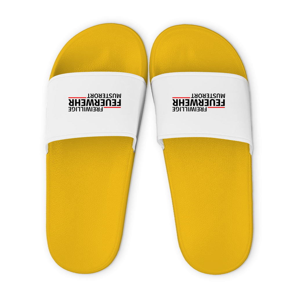 Badelatschen - Modern Freiwillige Feuerwehr (Personalisierbar)