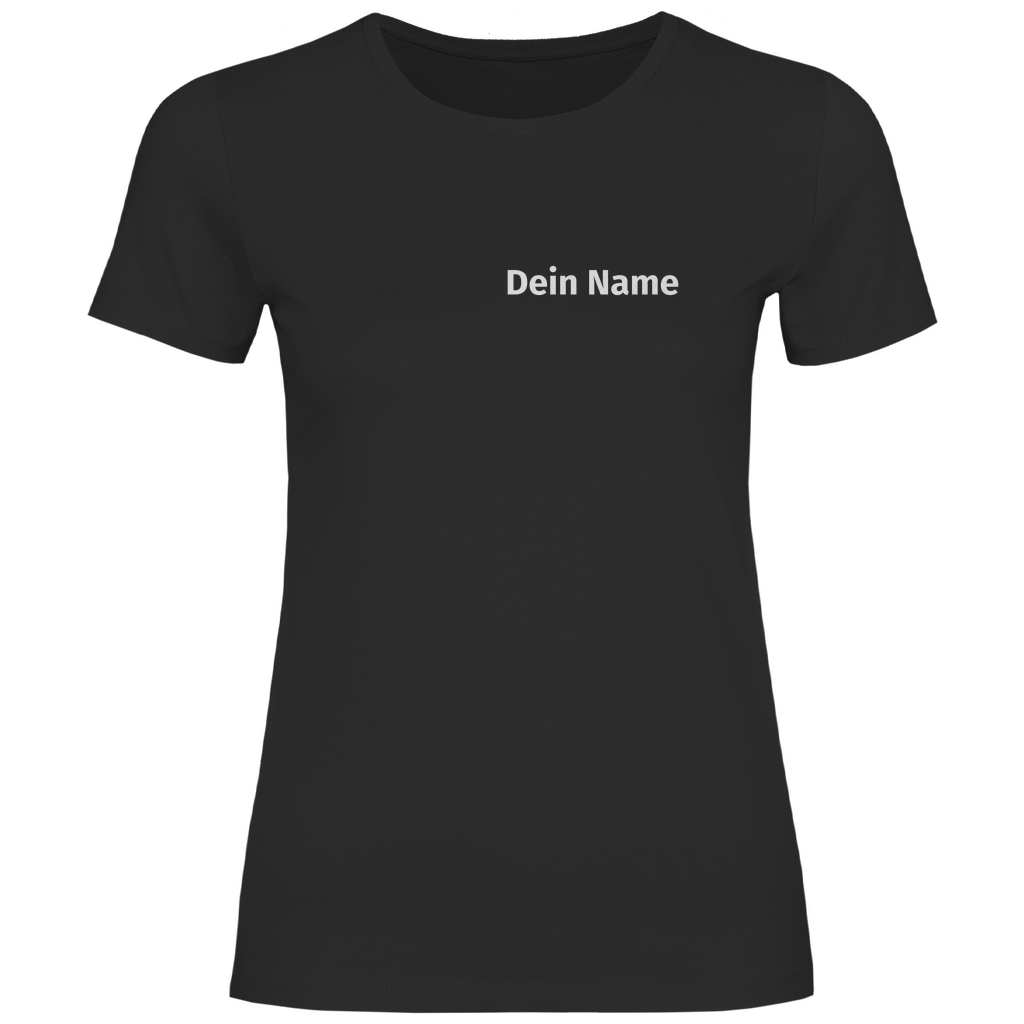 Damen T-Shirt - Freiwillige Feuerwehr Grün (Personalisierbar)