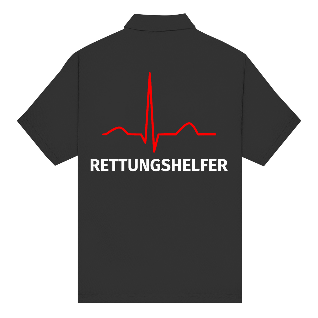 Unisex Poloshirt - EKG Rettungshelfer