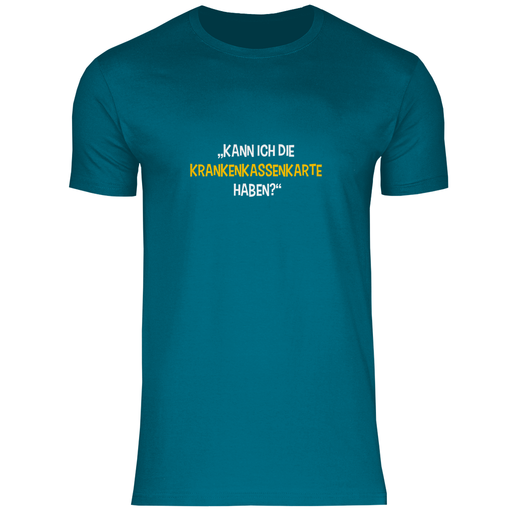 Herren T-Shirt - Krankenkassenkarte