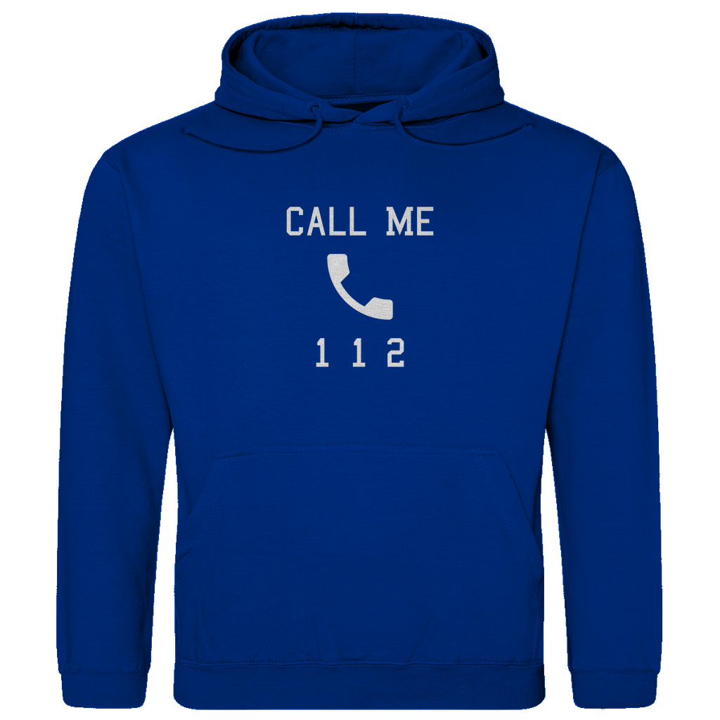 Herren Hoodie - Call Me 112