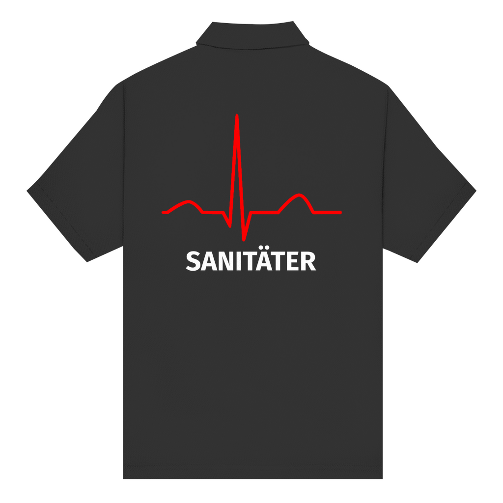 Unisex Poloshirt - EKG Sanitäter
