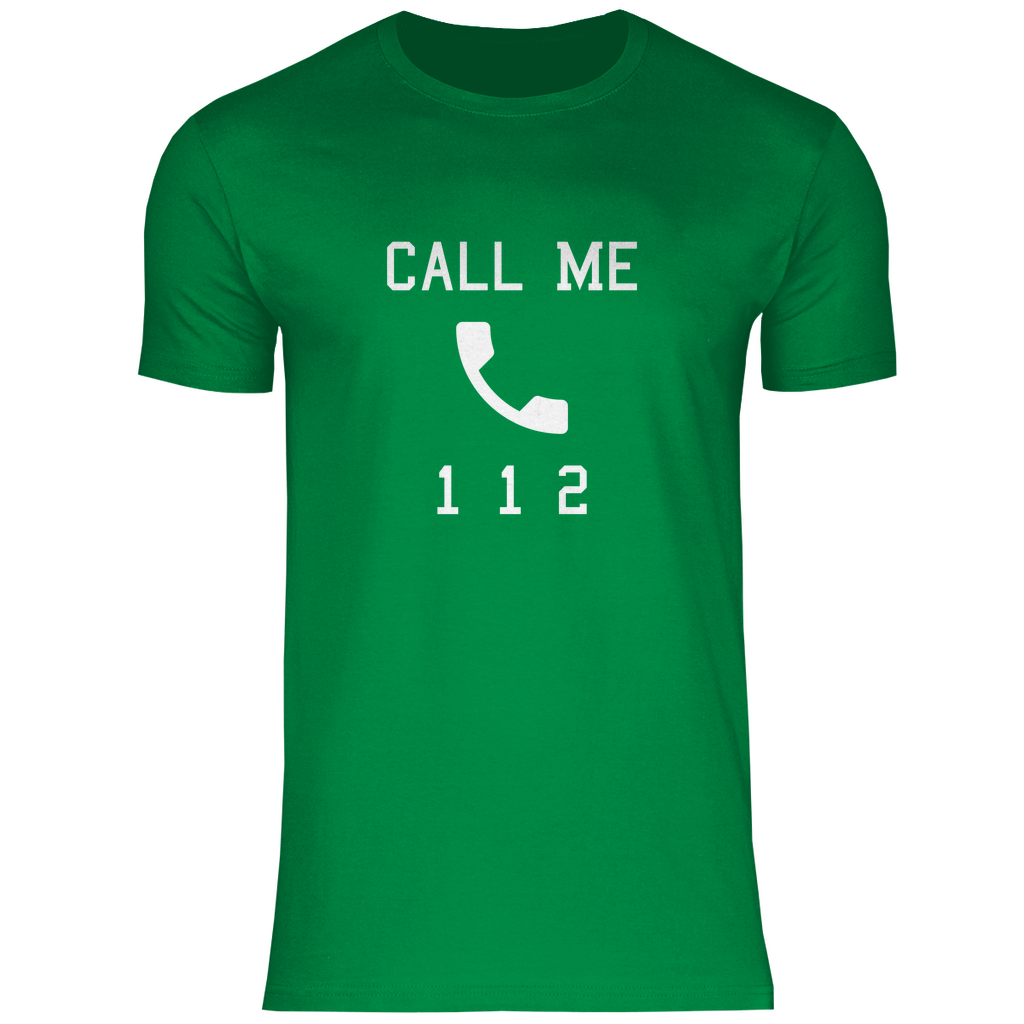 Herren T-Shirt - Call Me 112