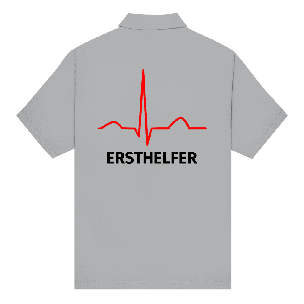 Unisex Poloshirt - EKG Ersthelfer
