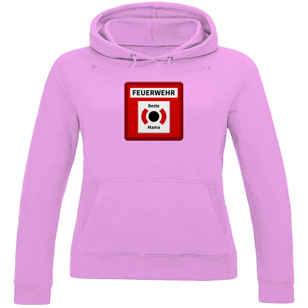 Damen Hoodie - Brandmelder Beste Mama