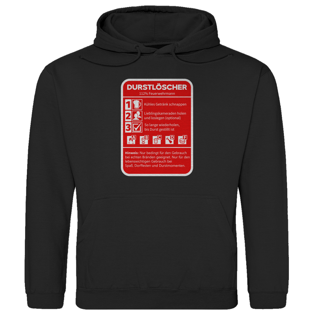 Herren Hoodie - Durstlöscher