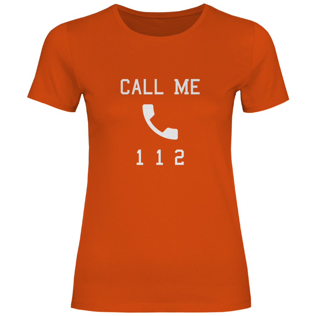 Damen T-Shirt - Call Me 112