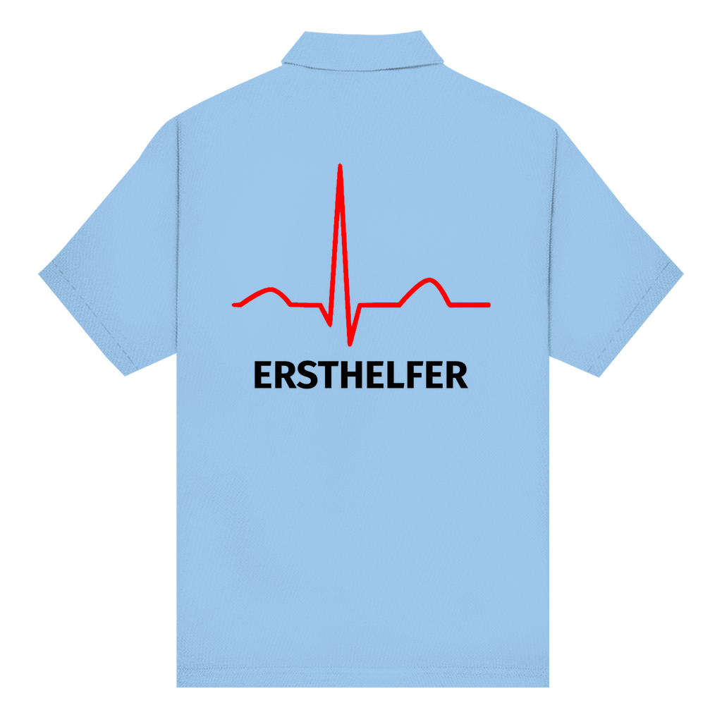 Unisex Poloshirt - EKG Ersthelfer