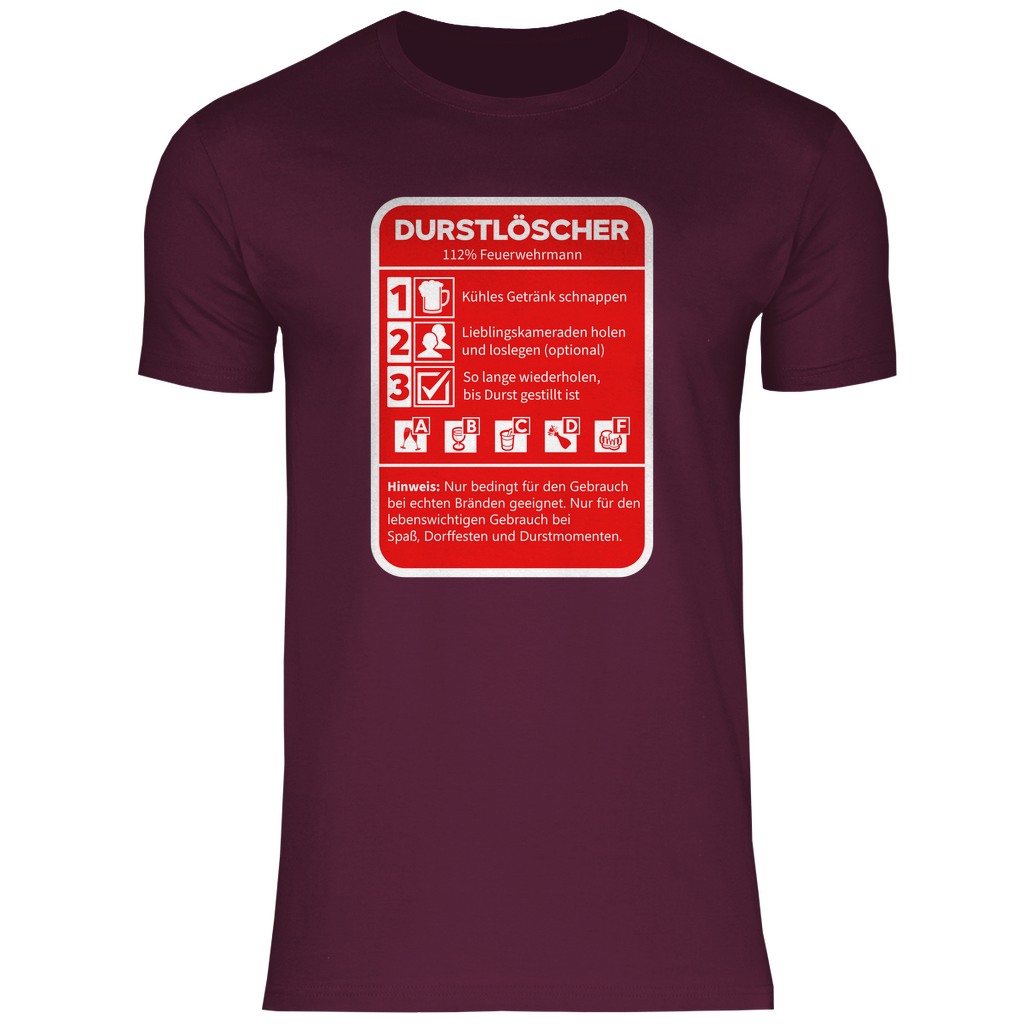 Herren T-Shirt - Durstlöscher
