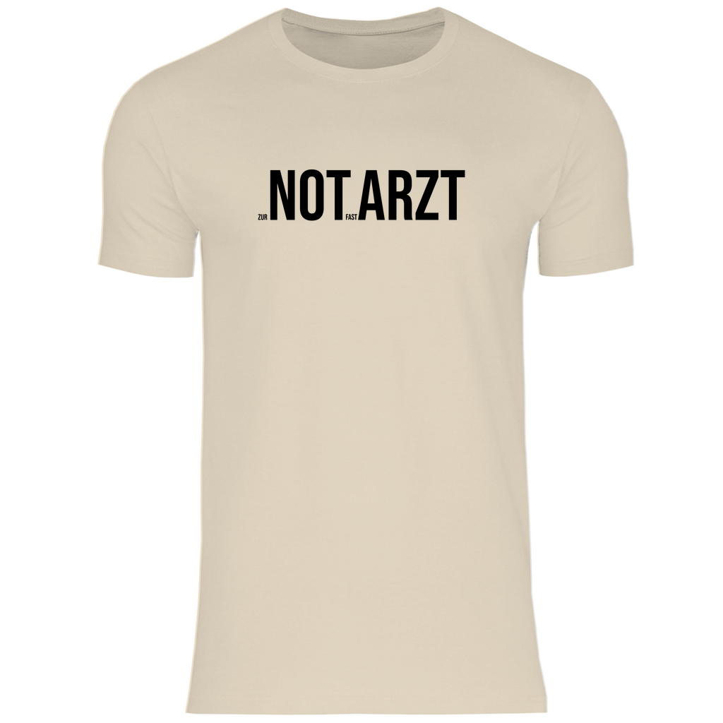 Herren T-Shirt - zur NOT fast ARZT