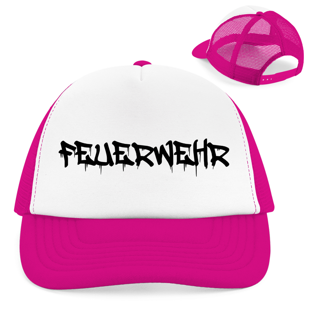 Retro Trucker Cap - Feuerwehr Marker