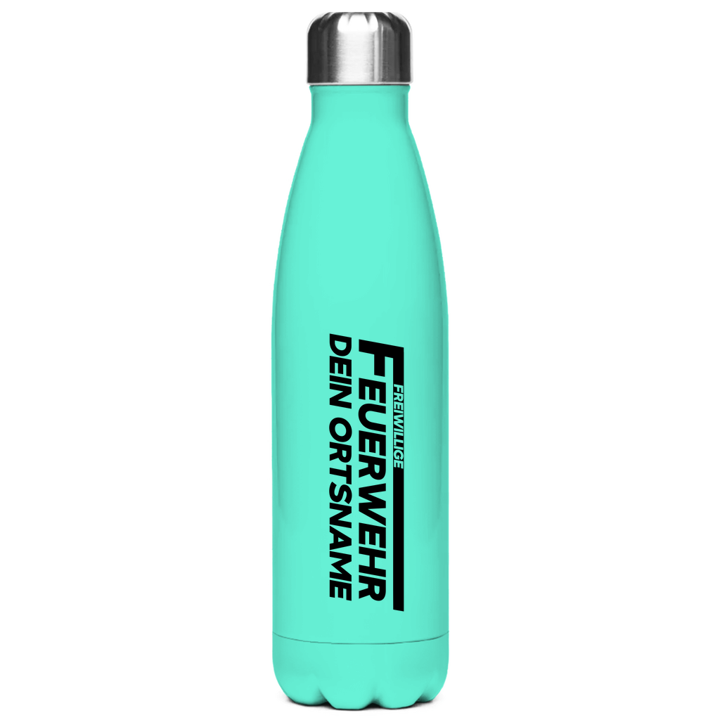 Edelstahl-Thermoflasche - Freiwillige Feuerwehr (Personalisierbar)