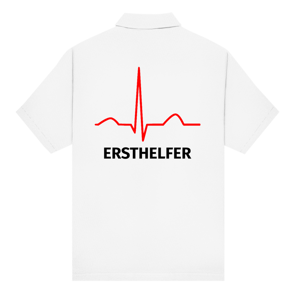 Unisex Poloshirt - EKG Ersthelfer