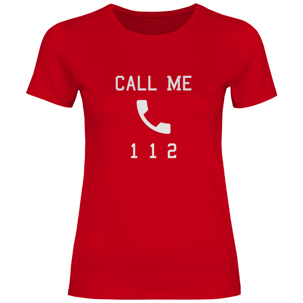 Damen T-Shirt - Call Me 112