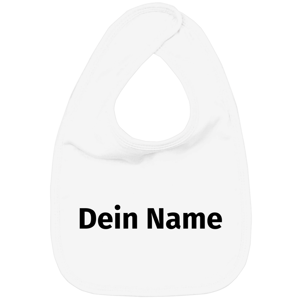 Kinder Bio Lätzchen - Name (Personalisierbar)