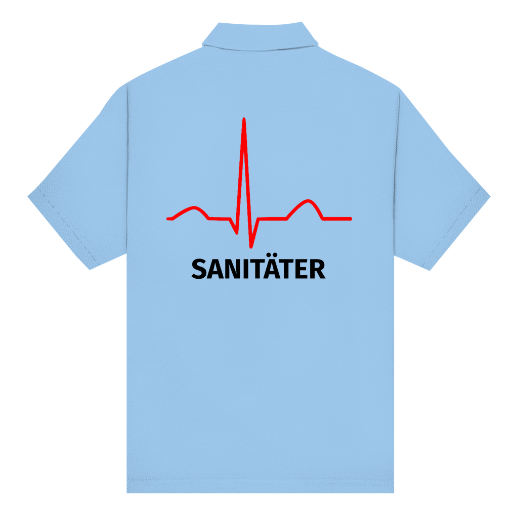 Unisex Poloshirt - EKG Sanitäter
