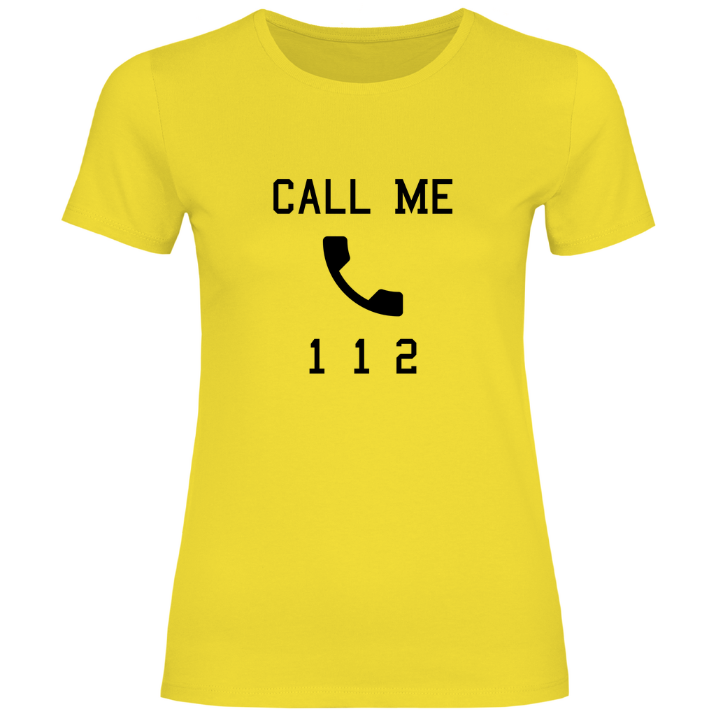 Damen T-Shirt - Call Me 112