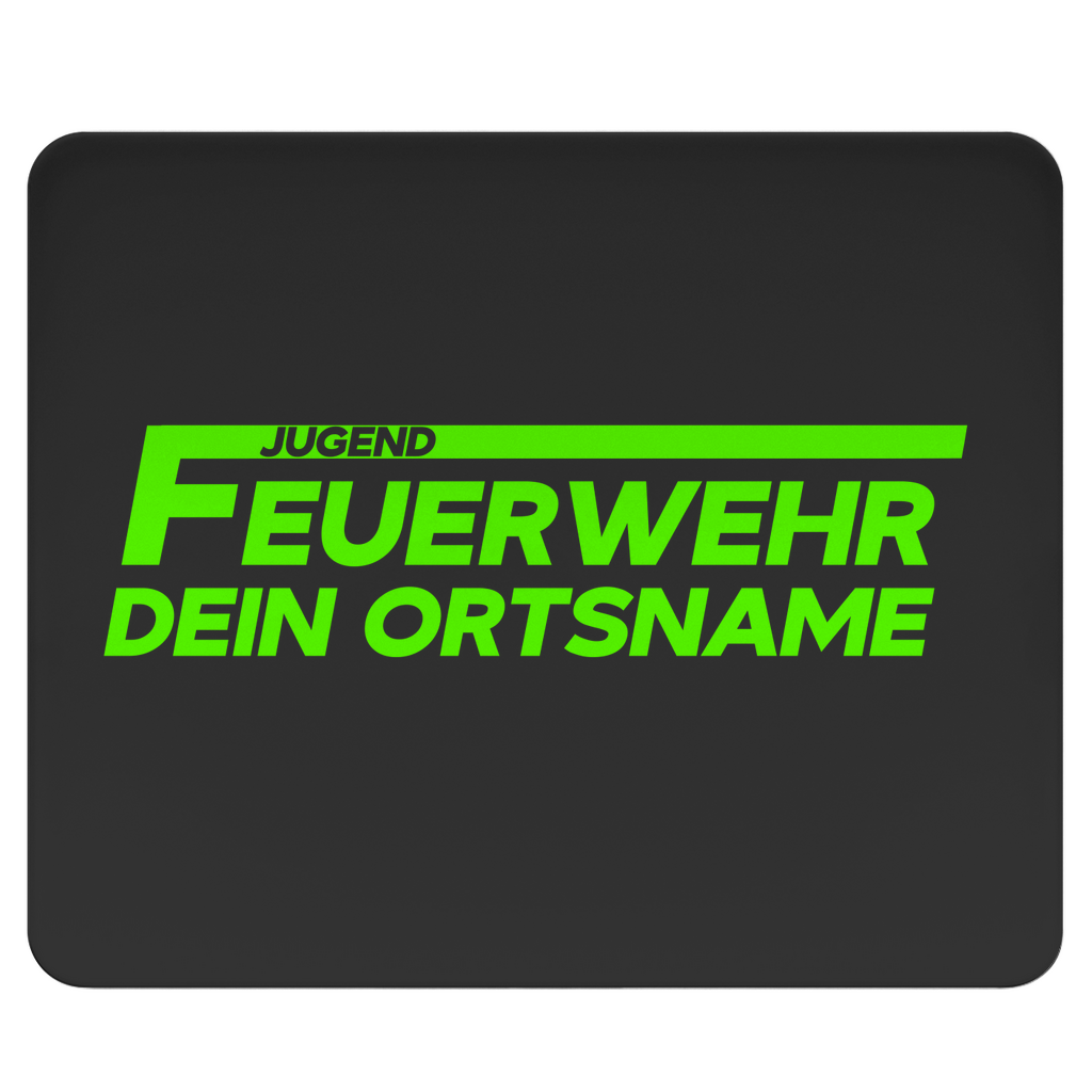 Mousepad - Jugendfeuerwehr Grün (Personalisierbar)