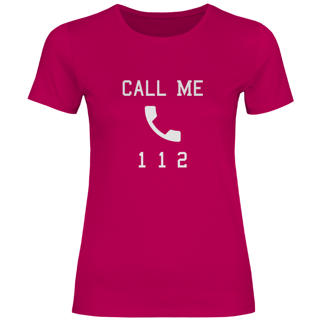 Damen T-Shirt - Call Me 112