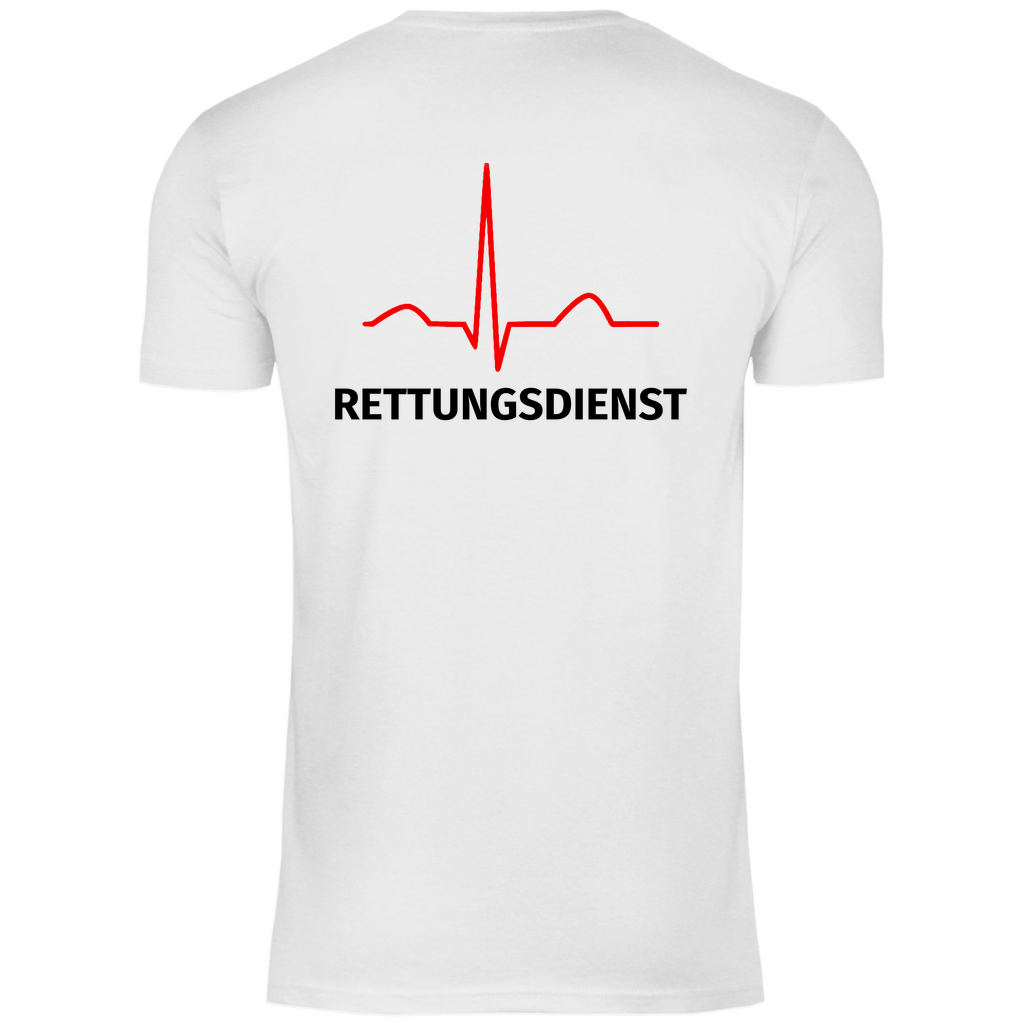 Herren T-Shirt - EKG Rettungsdienst