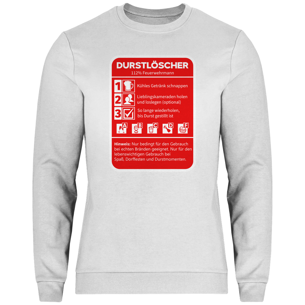 Herren Sweatshirt - Durstlöscher
