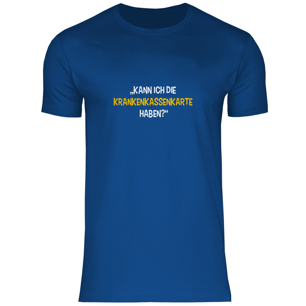Herren T-Shirt - Krankenkassenkarte